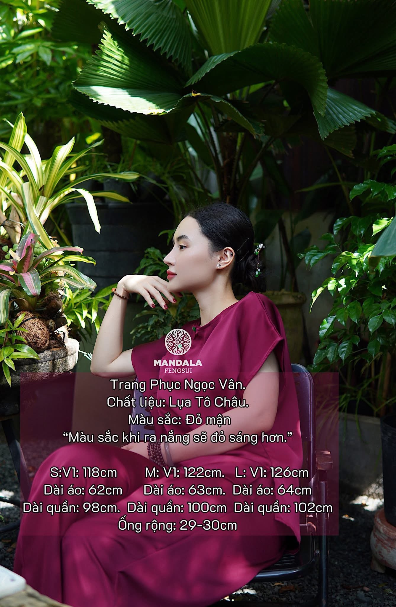 Bộ Trang Phục Lụa Ngọc Vân
