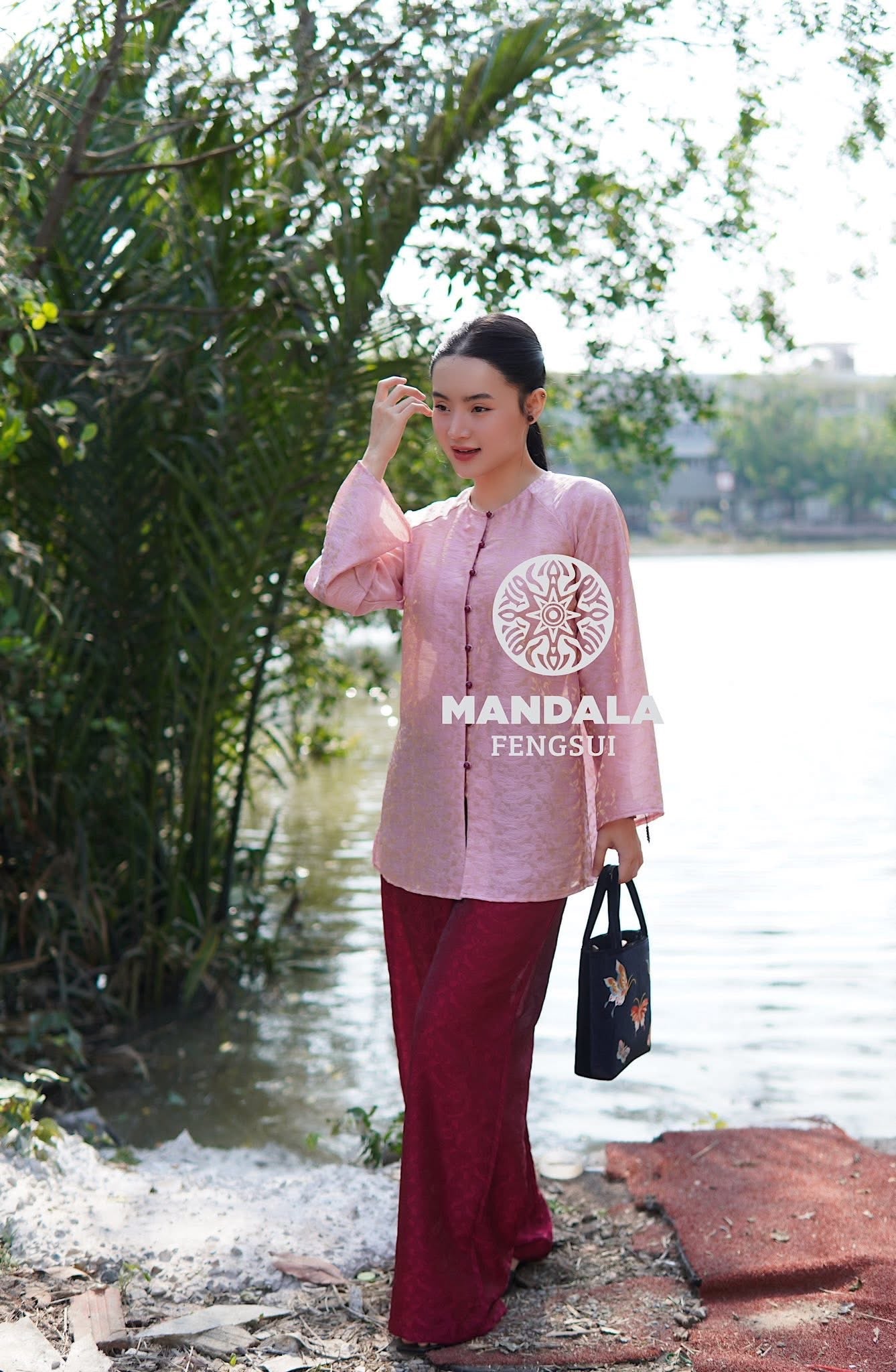Bộ Bà Ba Cẩm Xuân Bản Đặc Biệt Mix Màu