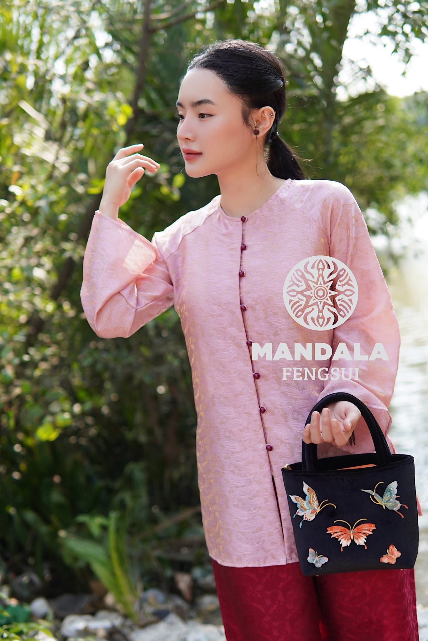 Bộ Bà Ba Cẩm Xuân Bản Đặc Biệt Mix Màu